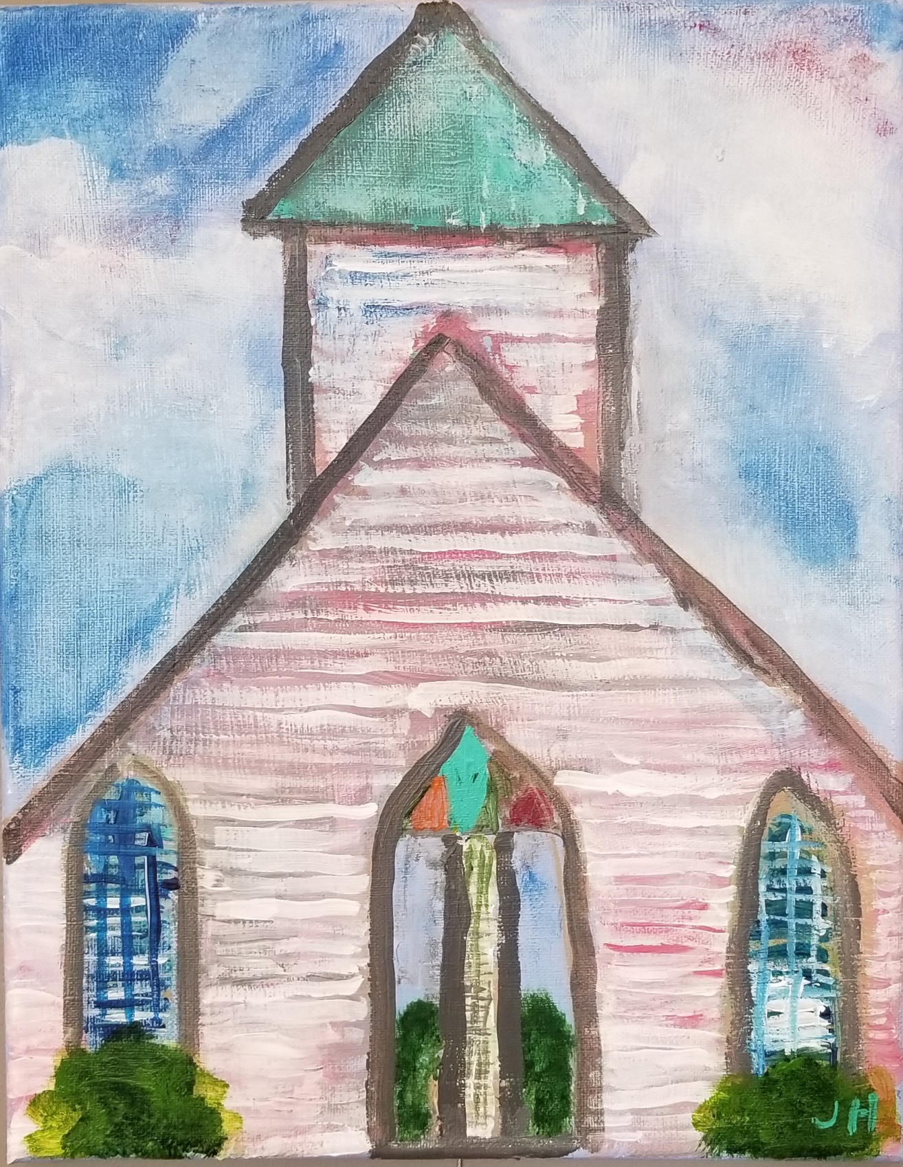 Joe Hill's Church Painting